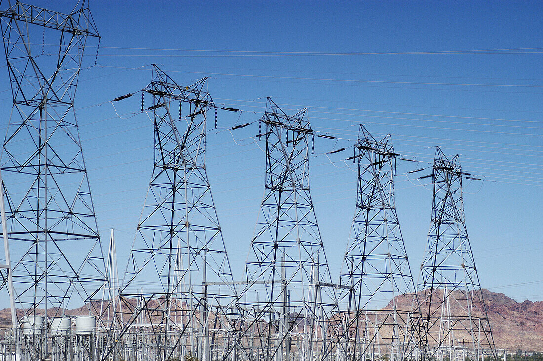 High Voltage Power Lines, Electrical sub station
