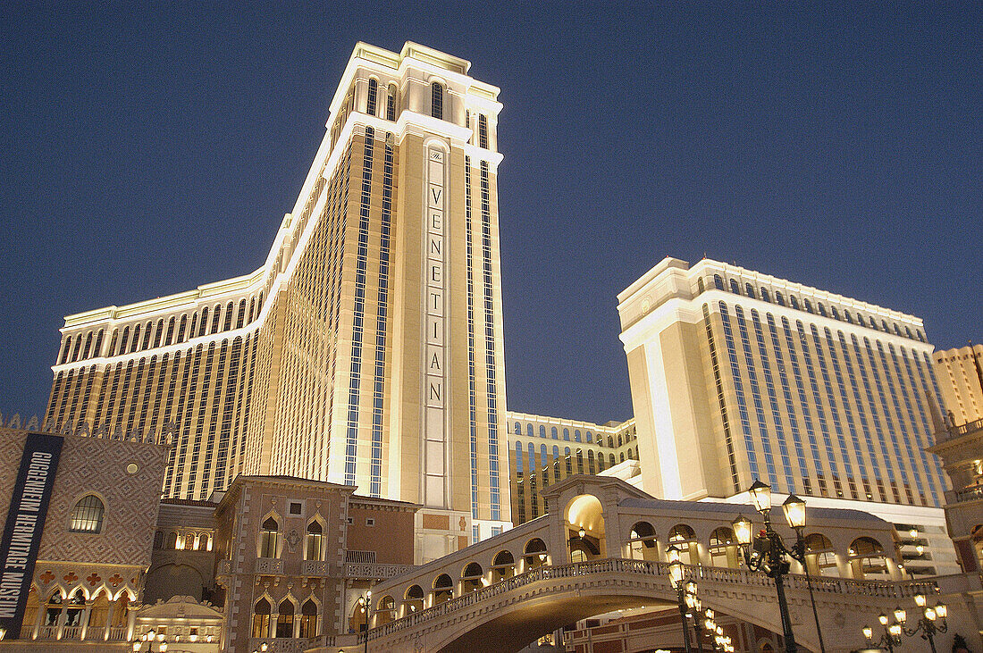 Venetian Hotel and Casino. Las Vegas. Nevada. USA