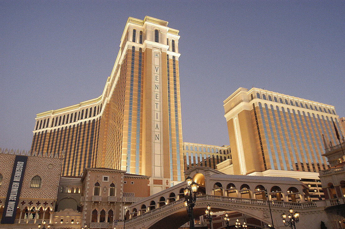 Venetian Hotel and Casino. Las Vegas. Nevada. USA