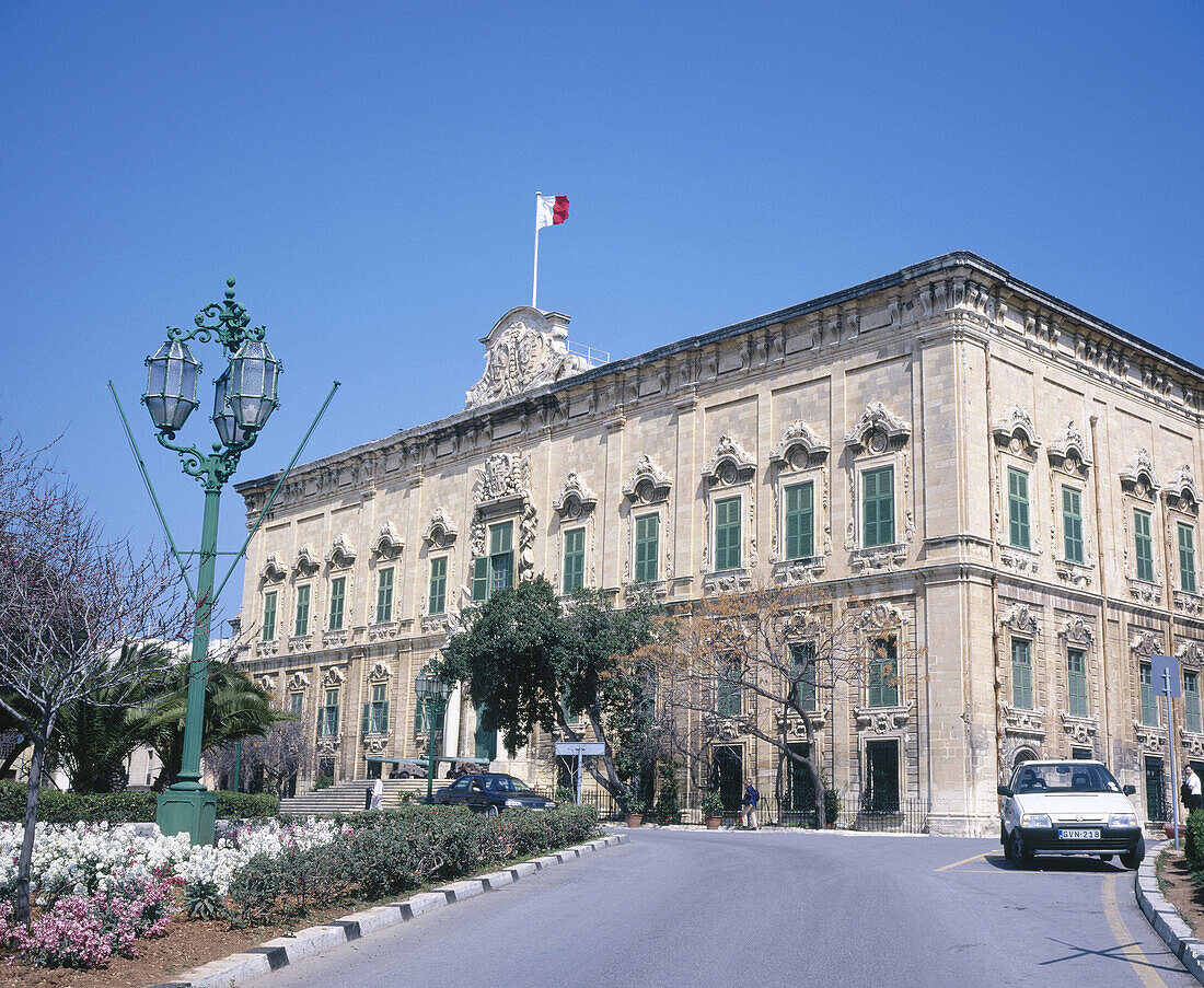Grand Master s palace. Seat of parliament and president. La Valletta. Malta