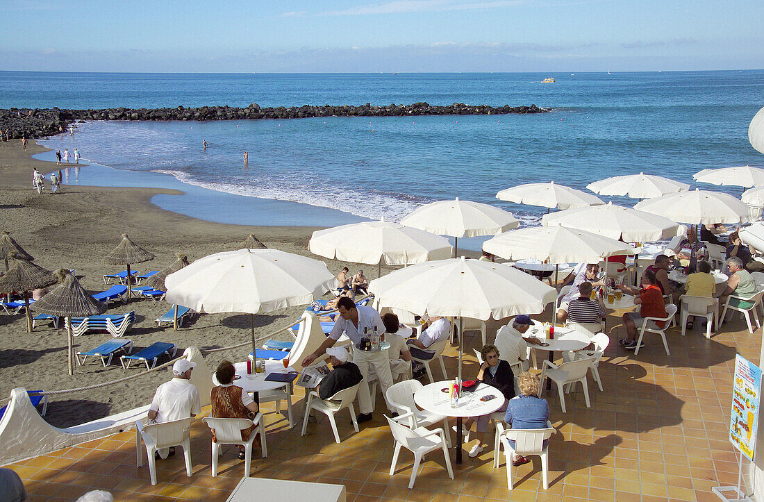 Playa de las Américas, Las Cuevitas. Tenerife, Canary Islands. Spain