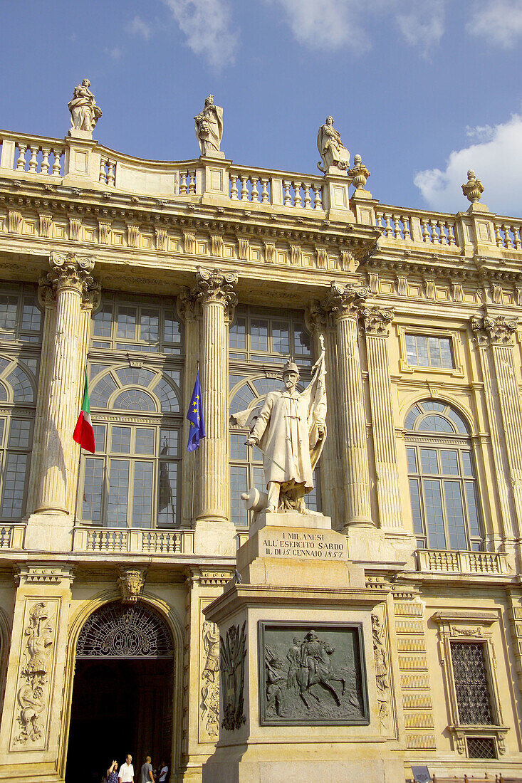 Italy. Piedmont. Turin (Torino). Piazza Castello, Palazzo Madama. Museum Civico d Arte Antica