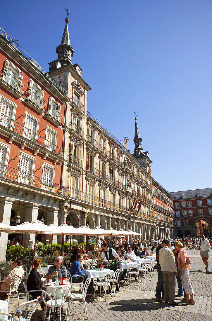 Plaza Mayor (Main Square). Madrid. Spain