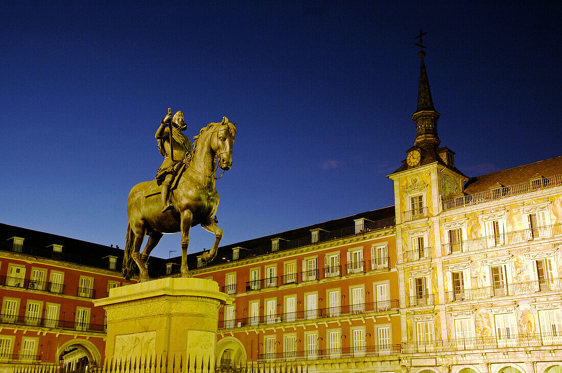 Plaza Mayor (Main Square). Madrid. Spain