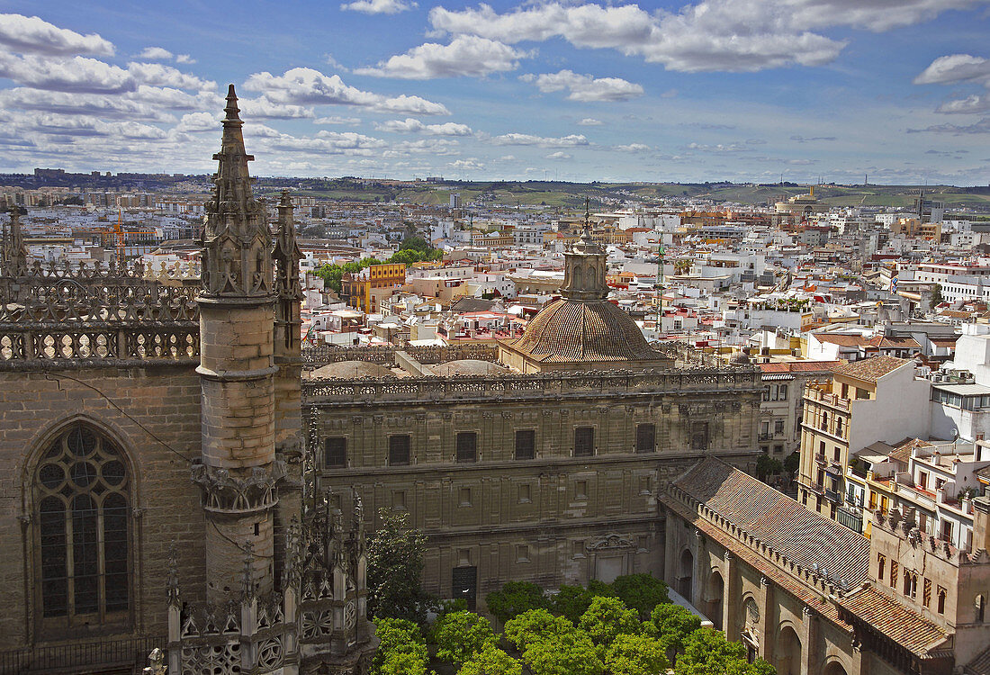 Spain Seville Province Seville (Sevilla) Cathedrals Patio de los Naranjos