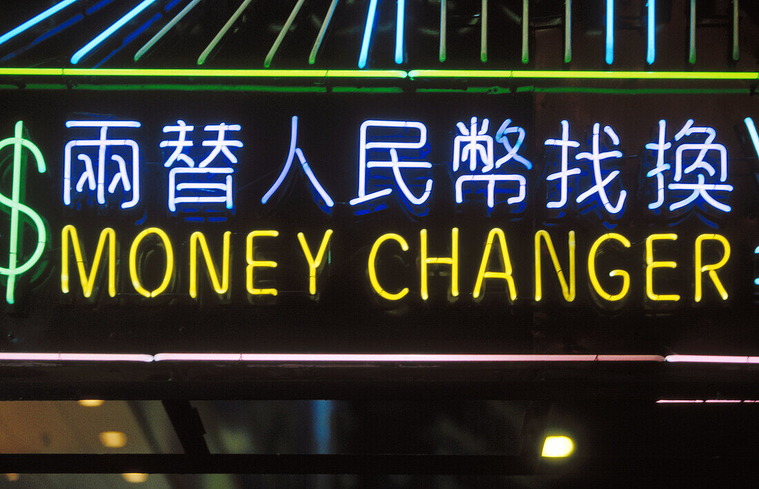 Signs. Hong Kong. China.