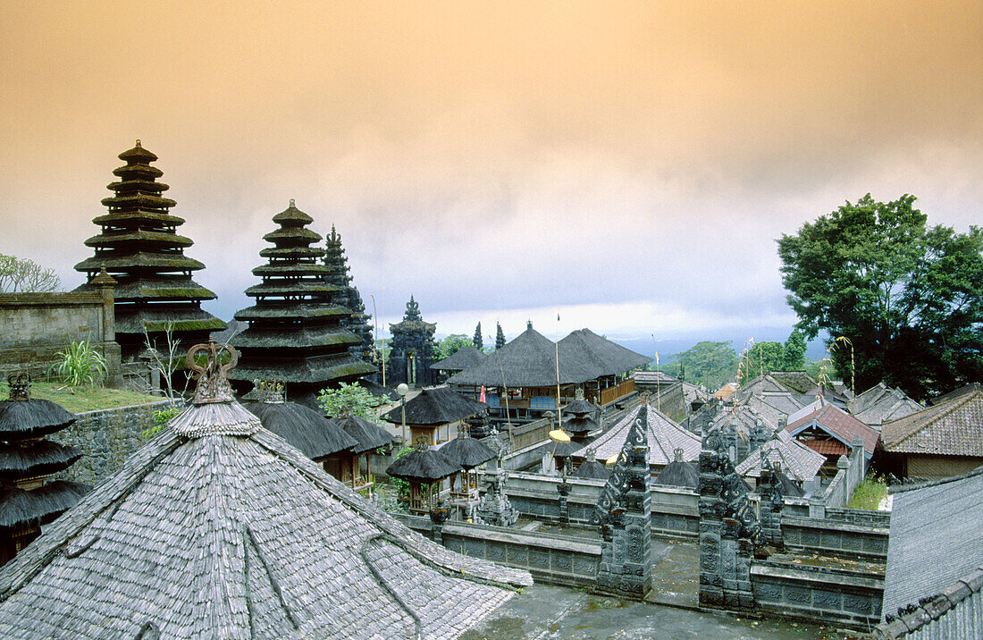 Besakih Temple in Bali Island. Indonesia