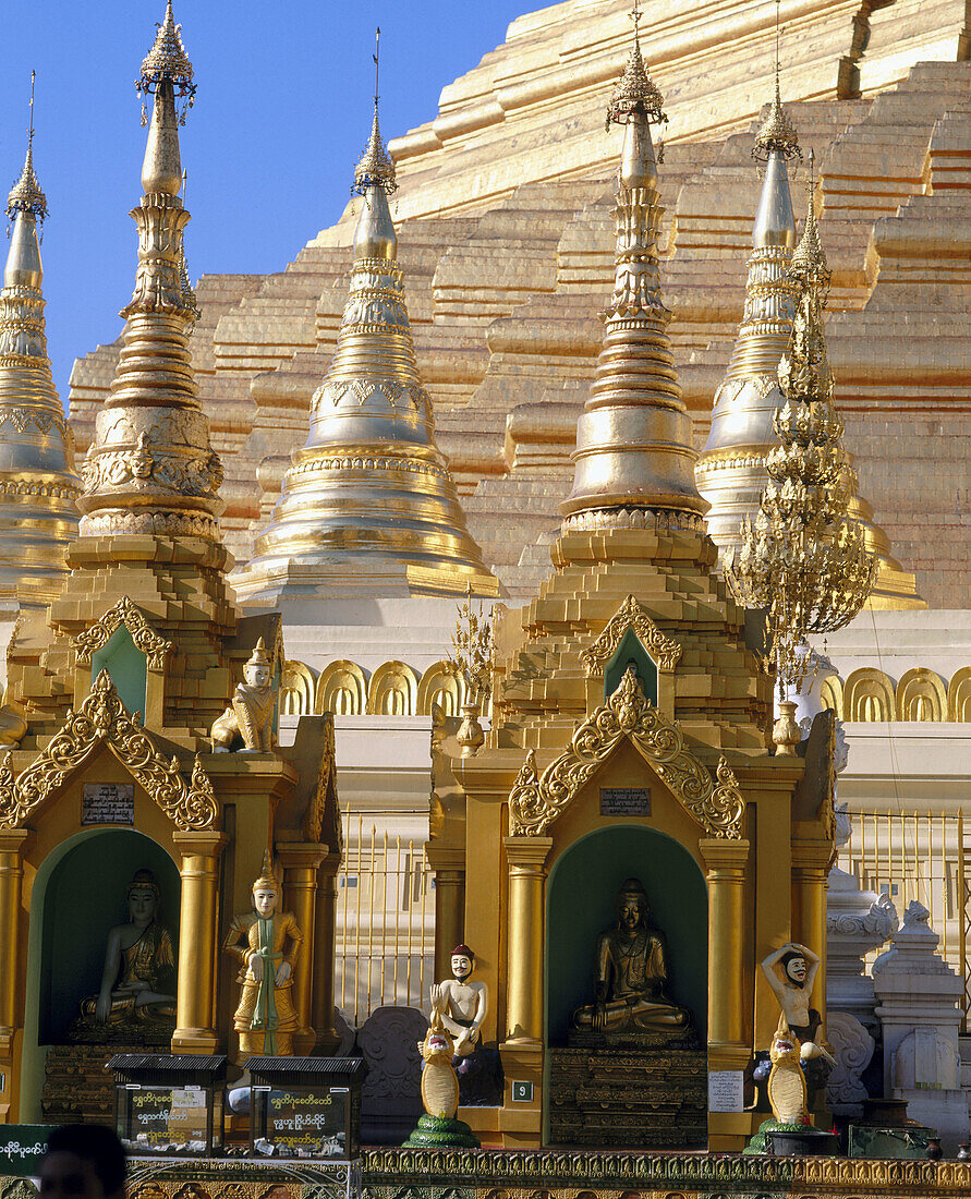 Shwedagon Pagoda. Yangoon. Myanmar