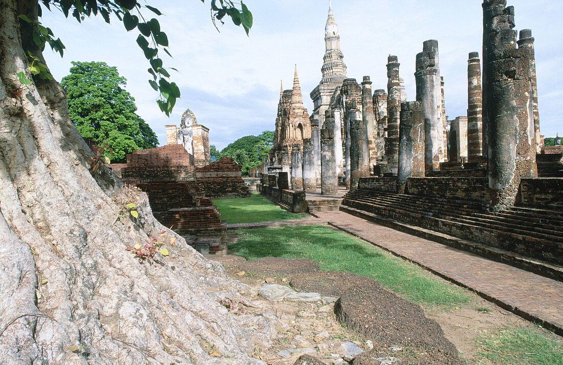 Wat Mahathat. Sukhotai. Thailand