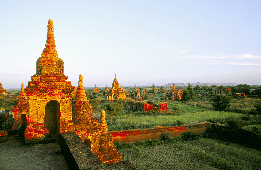 Bagan s archeological zone. Bagan. Myanmar (Burma).