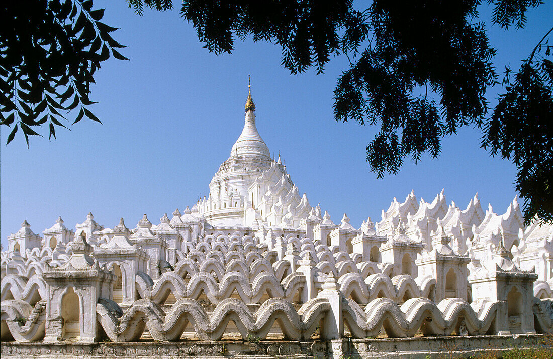 Hsinbyume Pagoda. Mandalay Division. Myanmar (Burma).