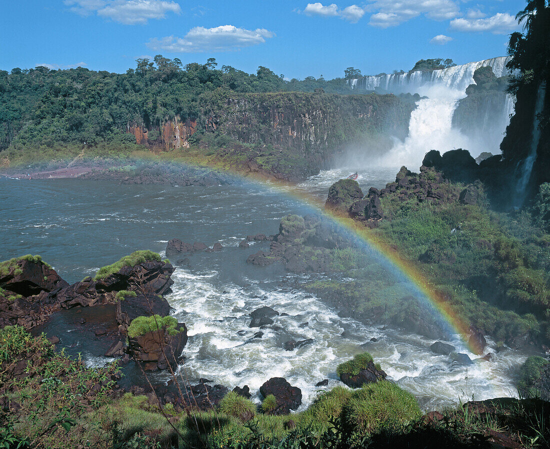 Iguazu Waterfalls, Iguazú National Park. Argentina-Brazil border