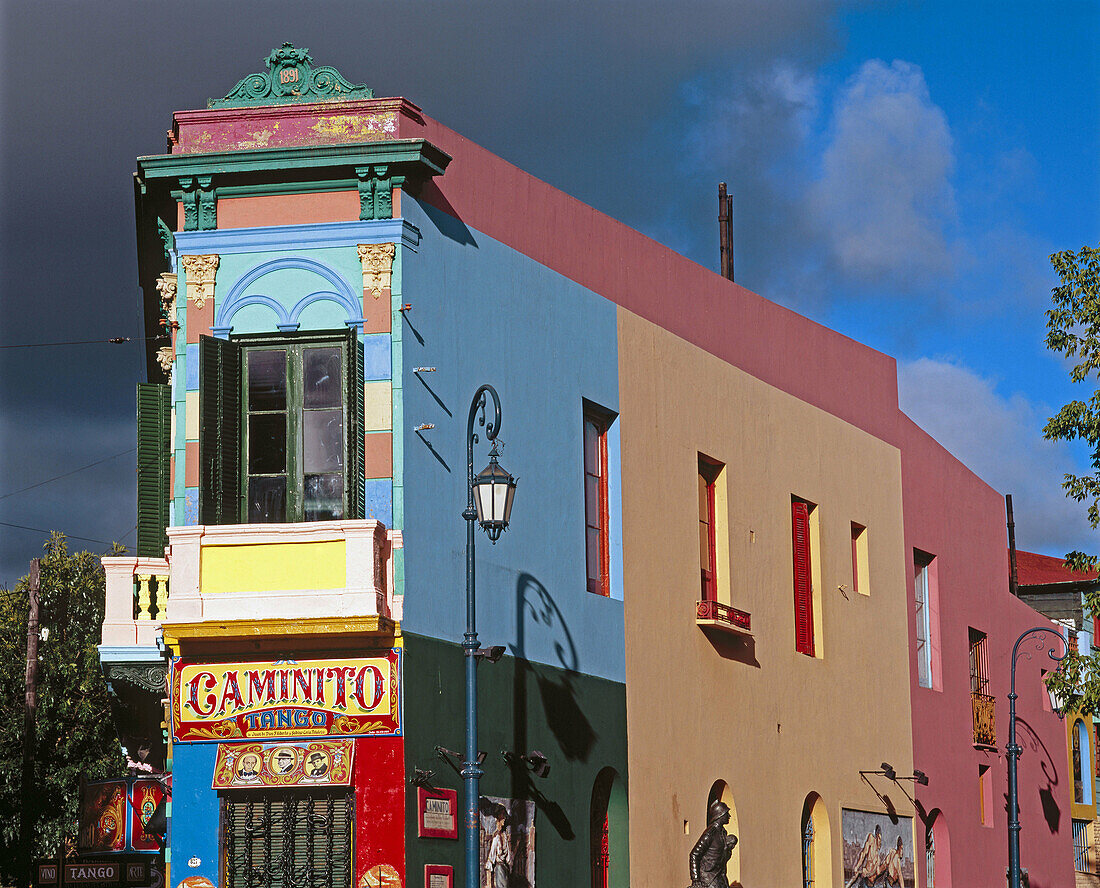 Caminito street, La Boca district. Buenos Aires. Argentina