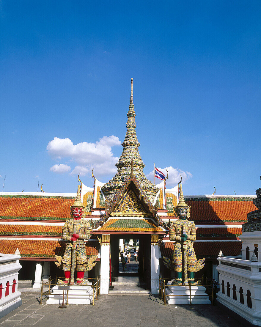 Wat Phra Keo temple, Bangkok. Thailand