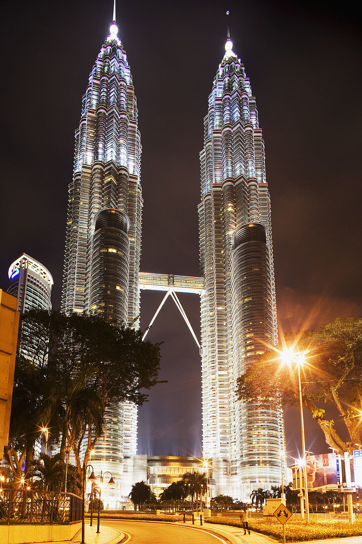 Malaysia. Kuala Lumpur. Petronas Towers.