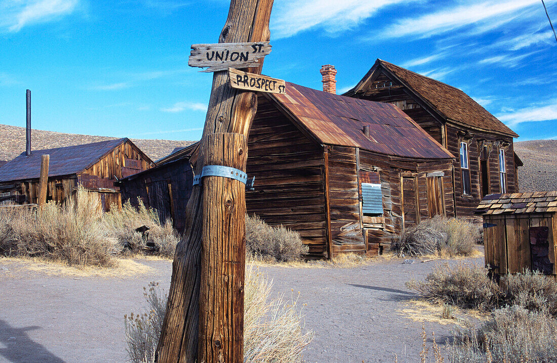 Bodie State Historic Park. California. USA