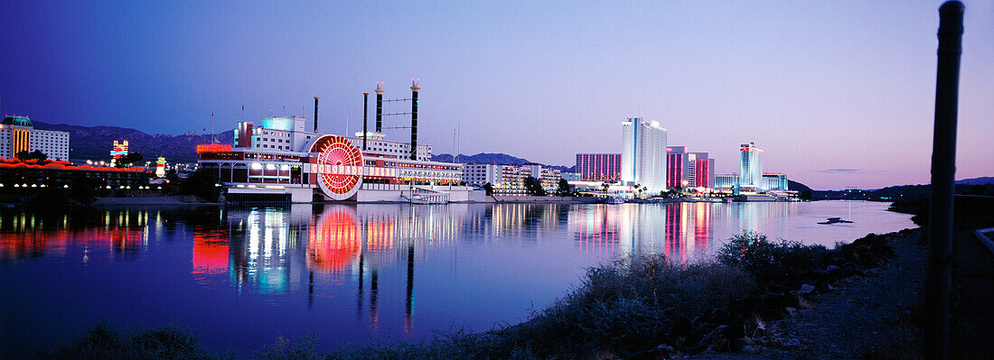 Casinos at Laughlin. Nevada. USA