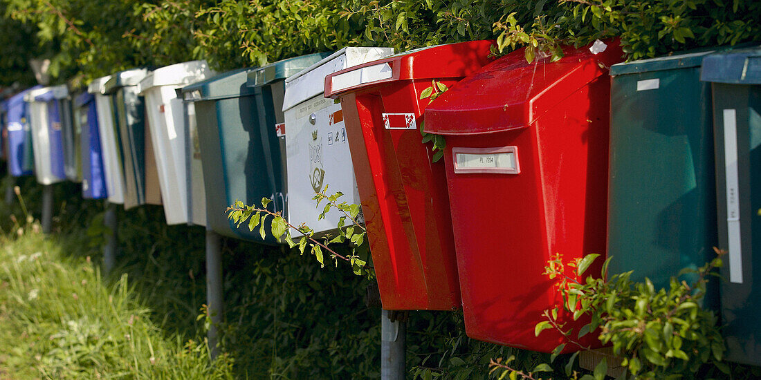 Mailboxes. Sweden