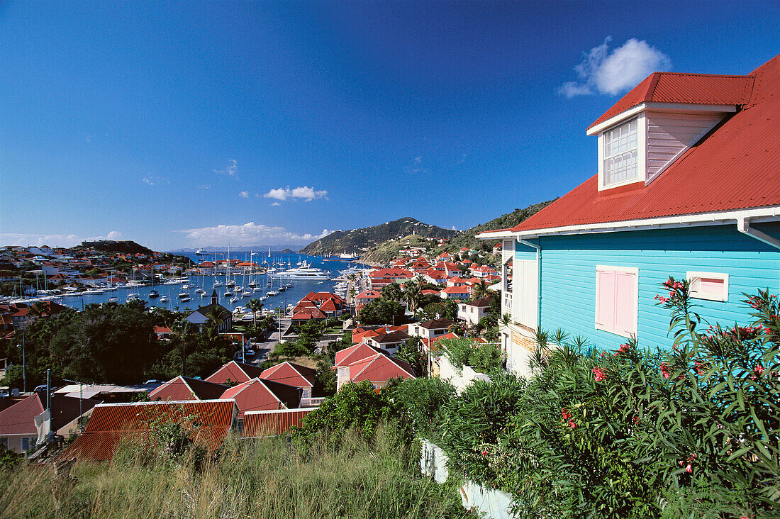 Harbour. Gustavia. St. Barts. Caribbean. West Indies (FR)