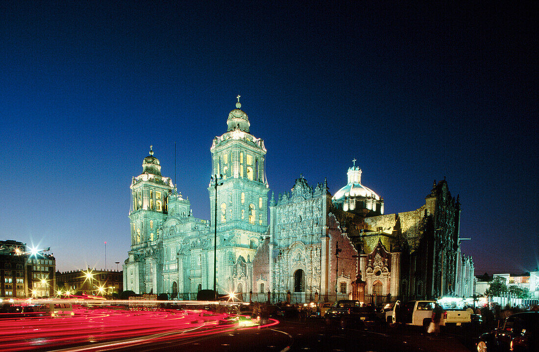 Plaza de la Constitución (the Zócalo). Mexico City. Mexico