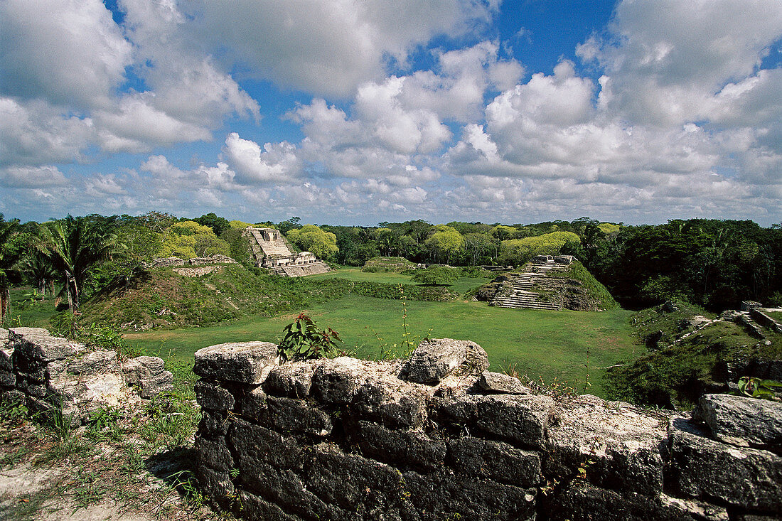 Maya ruins of Altun Ha. Belize