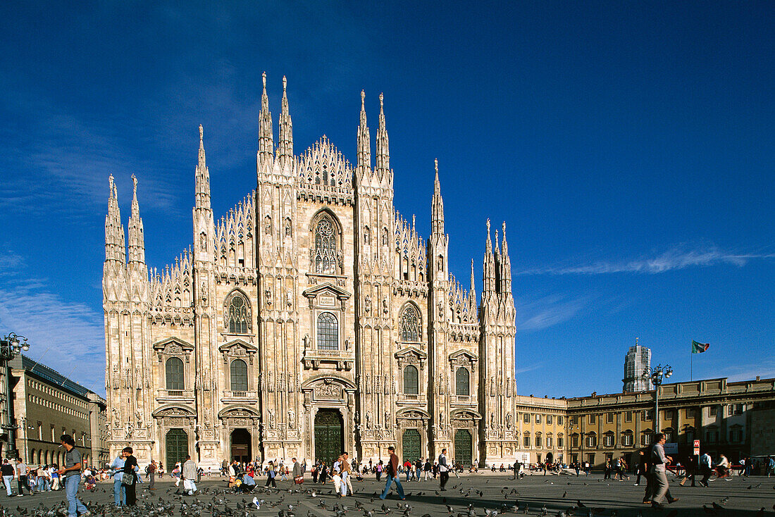 Duomo (Gothic cathedral). Milan. Italy