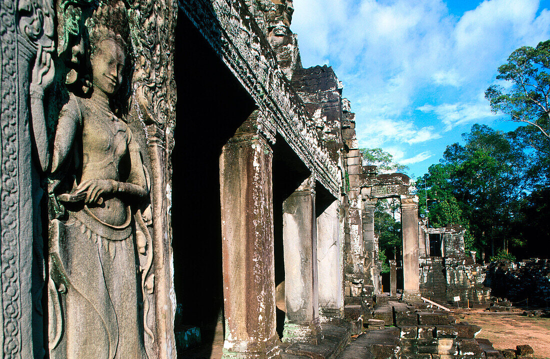 Bayon Temple in Angkor. Siem Reap. Cambodia
