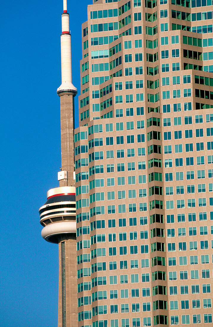 CN Tower in Toronto. Ontario. Canada