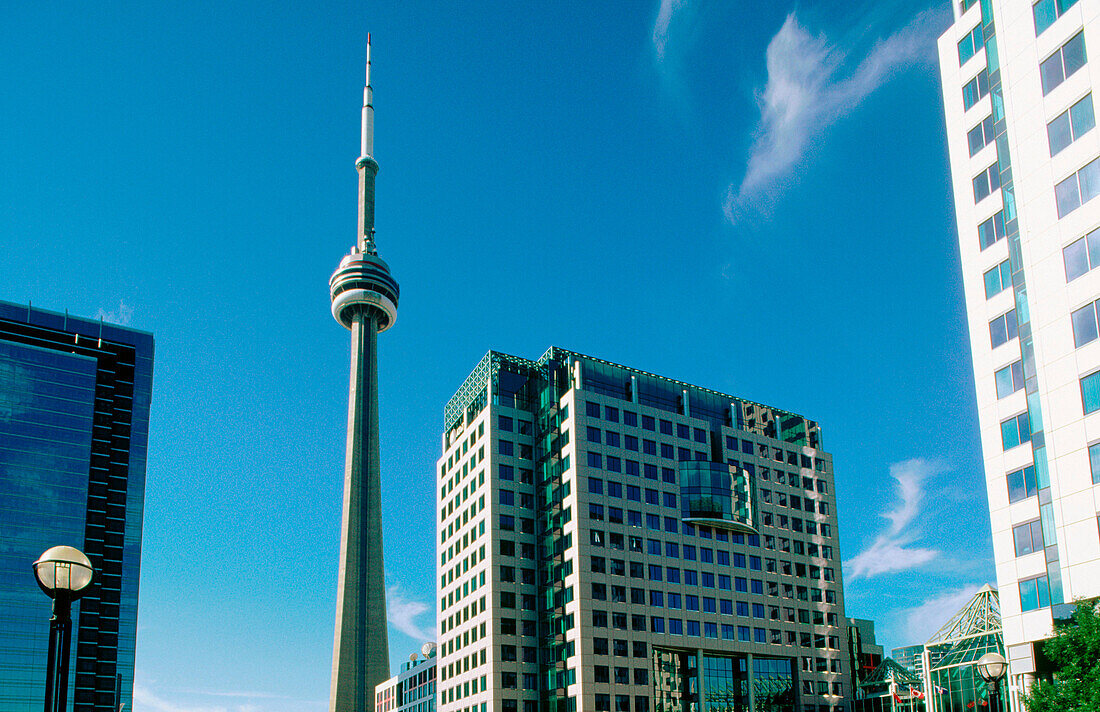 CN Tower in Toronto. Ontario. Canada