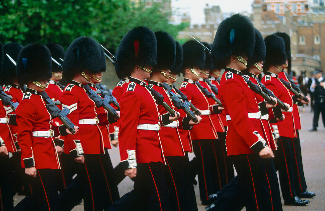 Trooping the colour. London. UK