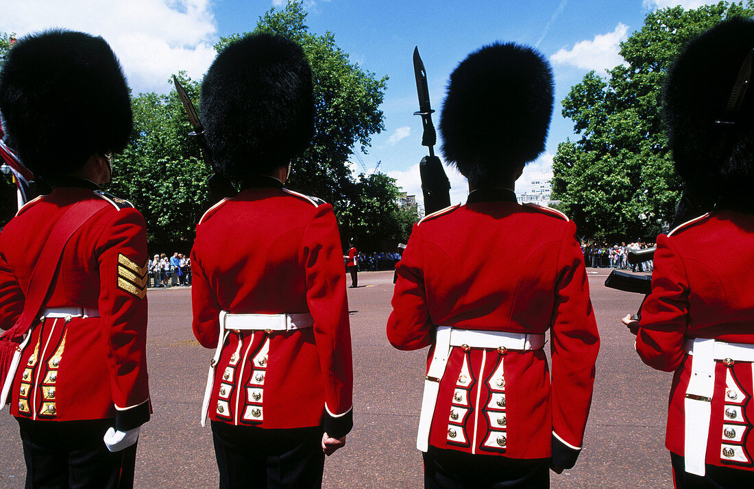 Guardsmen. London. England. UK