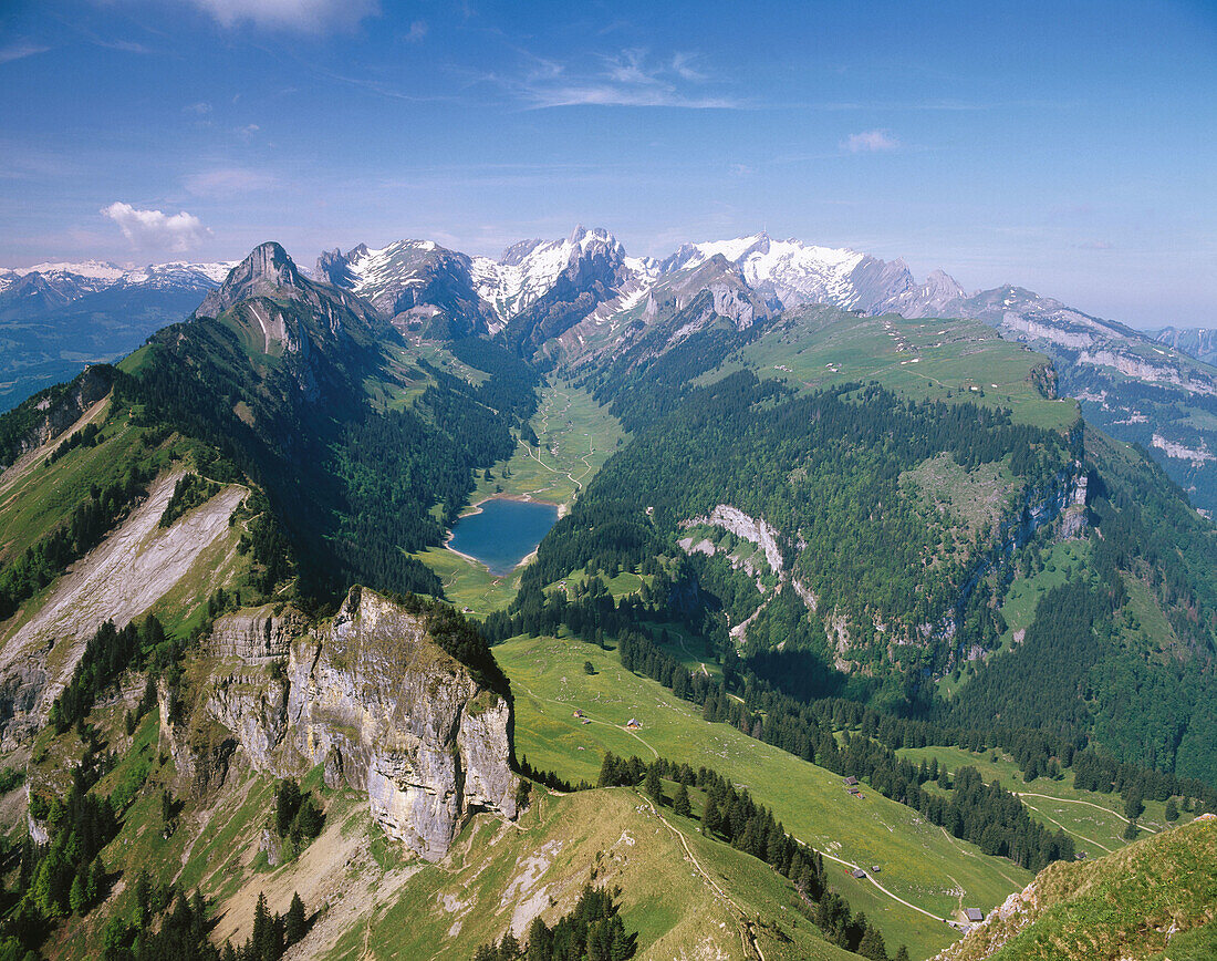 Alps. Appenzell canton. Switzerland