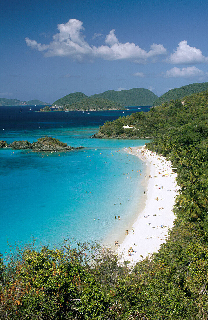 Trunk Bay. St. John. US Virgin Islands. West Indies. Caribbean