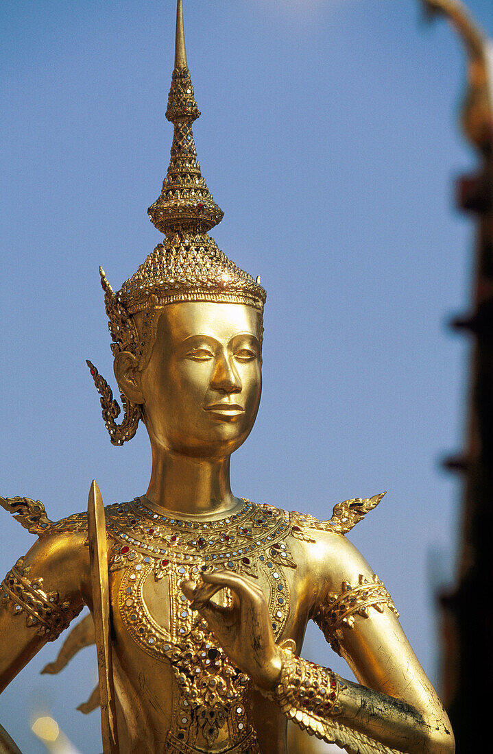 Grand Palace and Emerald Buddha Temple, Wat Phra Keo. Bangkok. Thailand