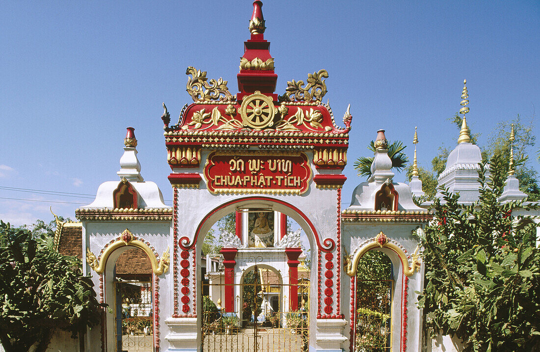 Wat Pha Baht Tai. Luang Prabang. Laos