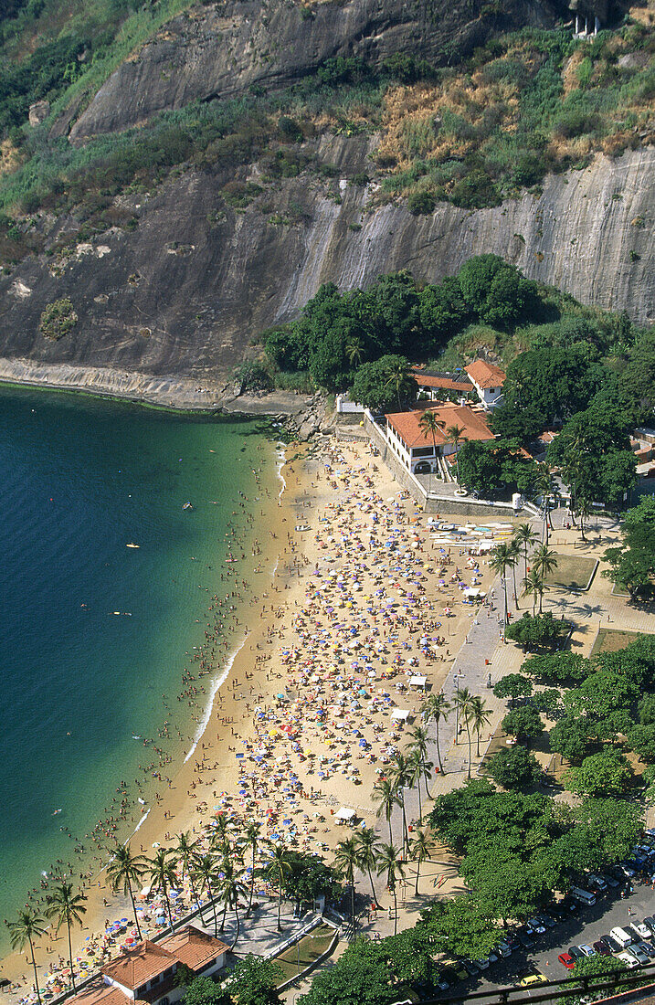 Praia Vermelha (Red Beach). Rio de Janeiro. Brazil