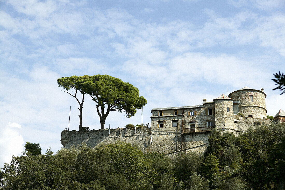 Castle. Portofino. Liguria, Italy