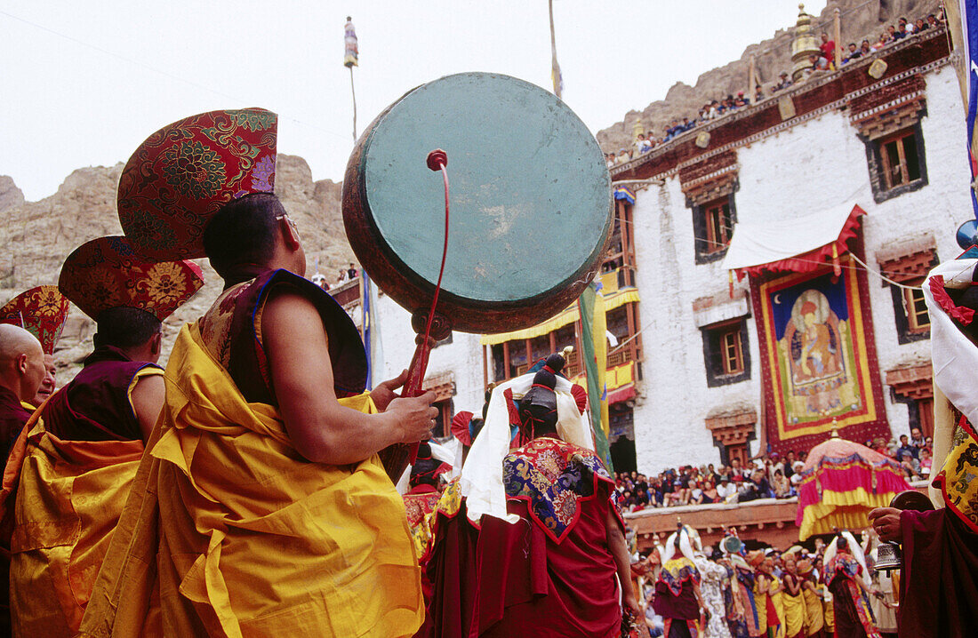 Hemis Tse-Chu Buddhist Festival. Ladakh. Jammu and Kashmir. India