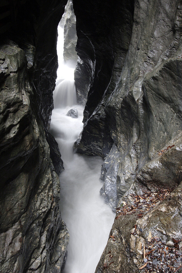 Liechtensteinklamm (Liechtenstein Gorge) near St. Johann. Pongau, Salzburg, Austria / Österreich, Europe.