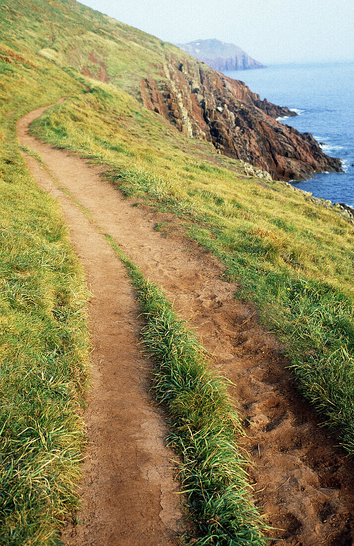 Coastal path. Wales. UK