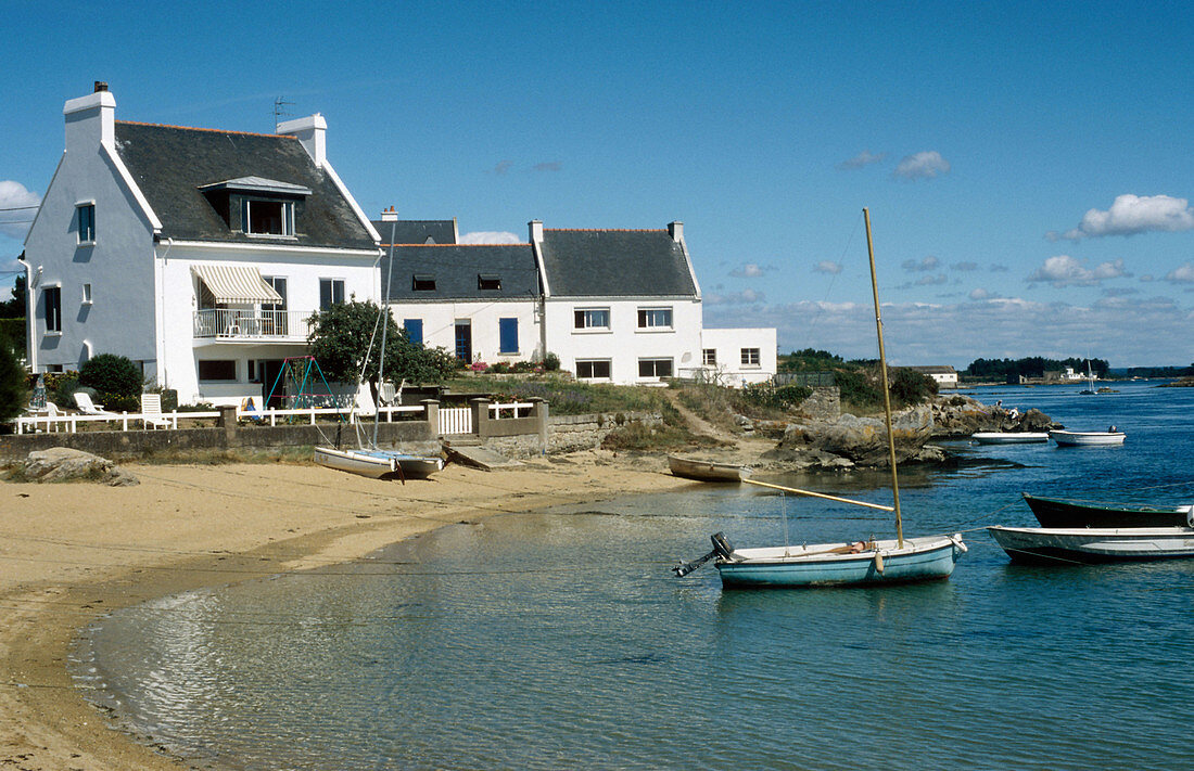 River Etel. Brittany, France