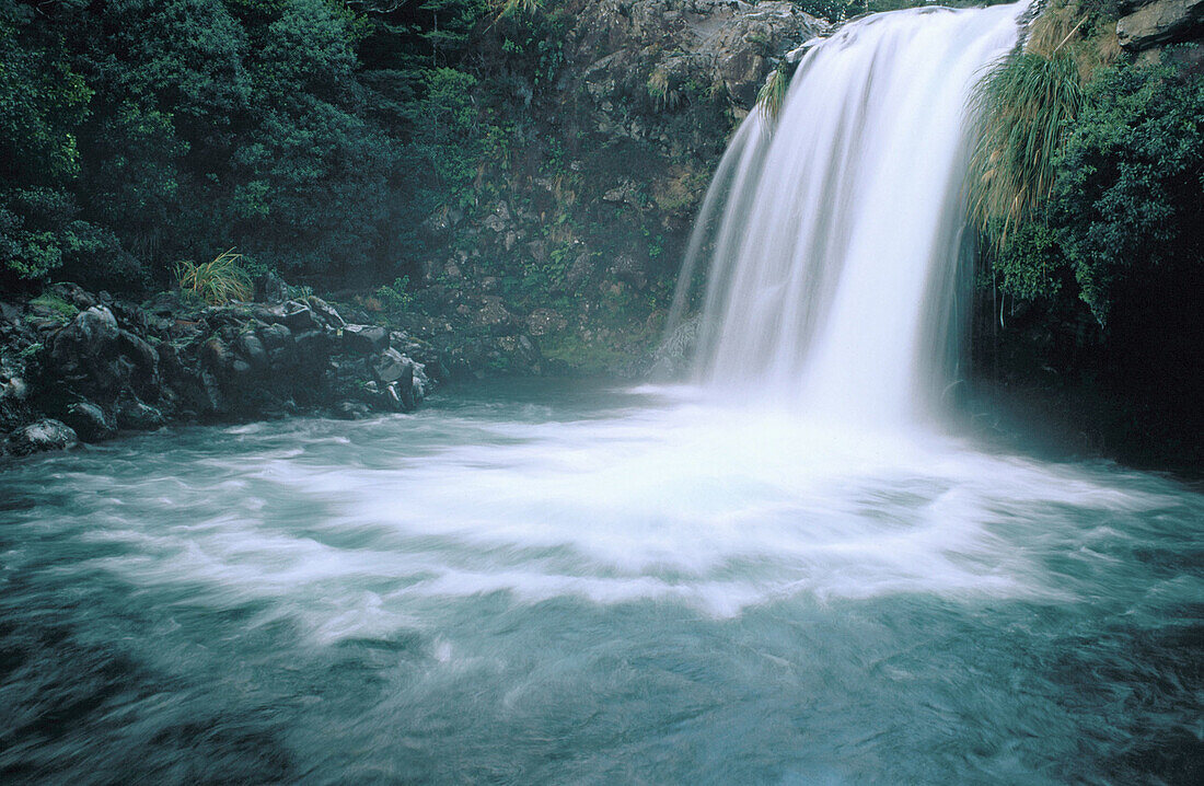 Tawahi falls. Tongariro National Park. New Zealand