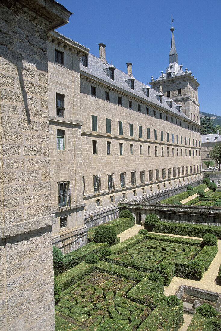 San Lorenzo del Escorial monastery. Madrid. Spain