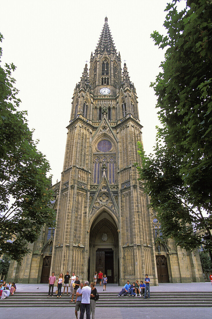 Cathedral. San Sebastián. Guipúzcoa, Spain