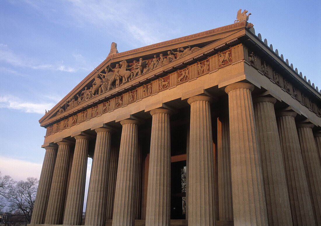 Replica of the Greek Parthenon, Nashville, Tennessee, USA