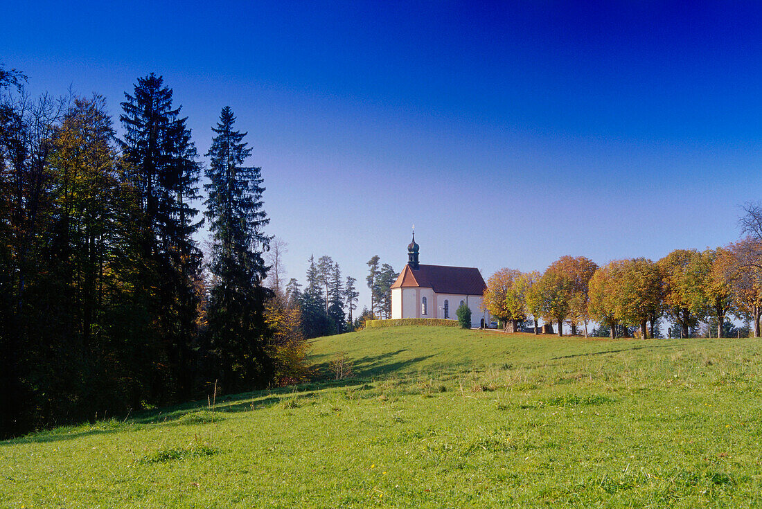 Ohmen chapel near Sankt Margen, Black Forest, Baden-Wurttemberg, Germany