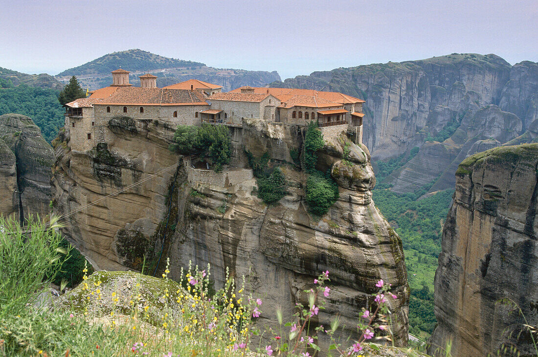 Kloster Varlaam, Meteora, Thessalien, Griechenland