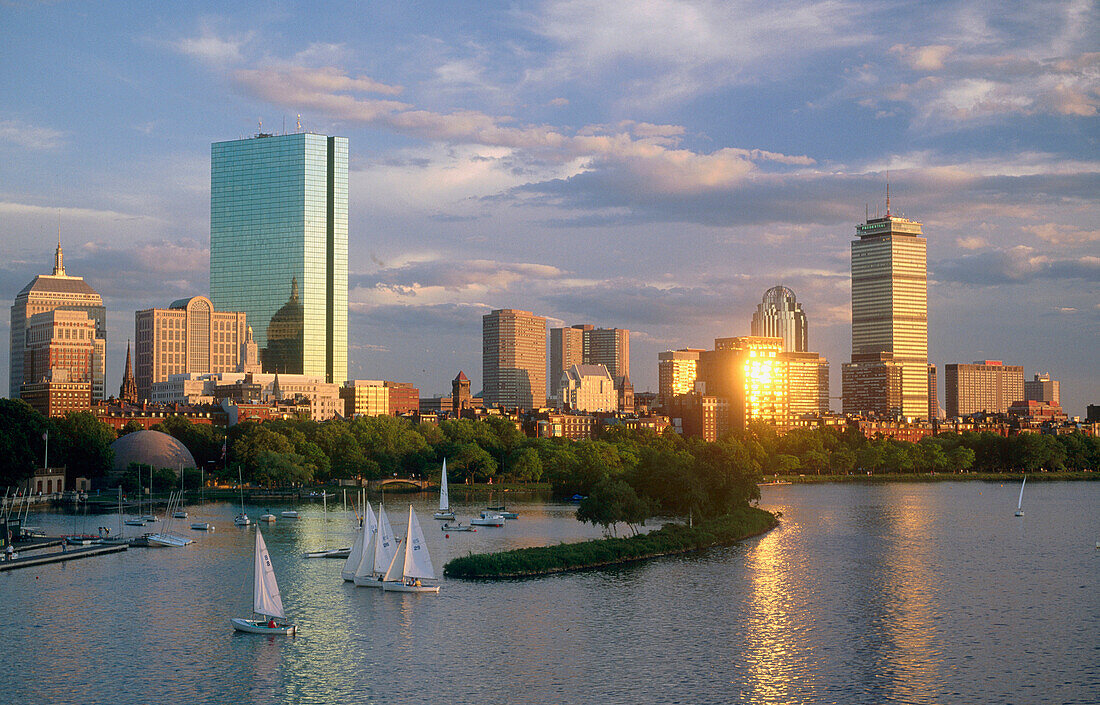 Back Bay. Boston. Massachusetts. USA