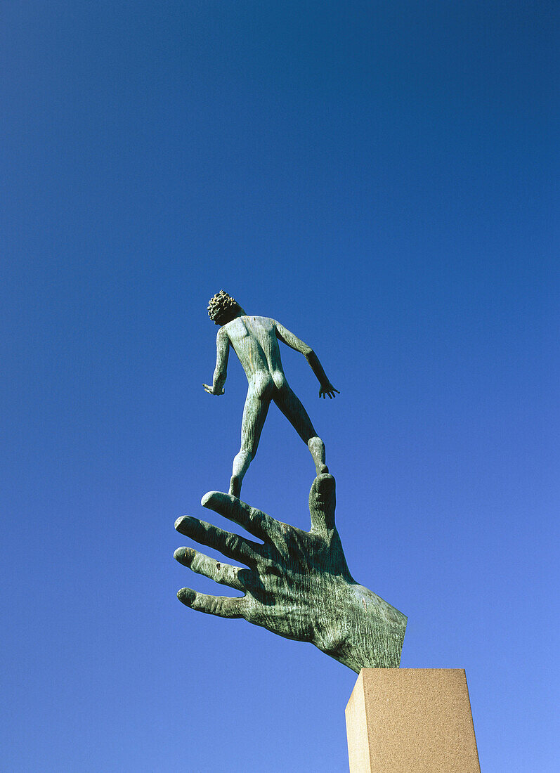 The Hand by Carl Milles. Stockholm. Sweden