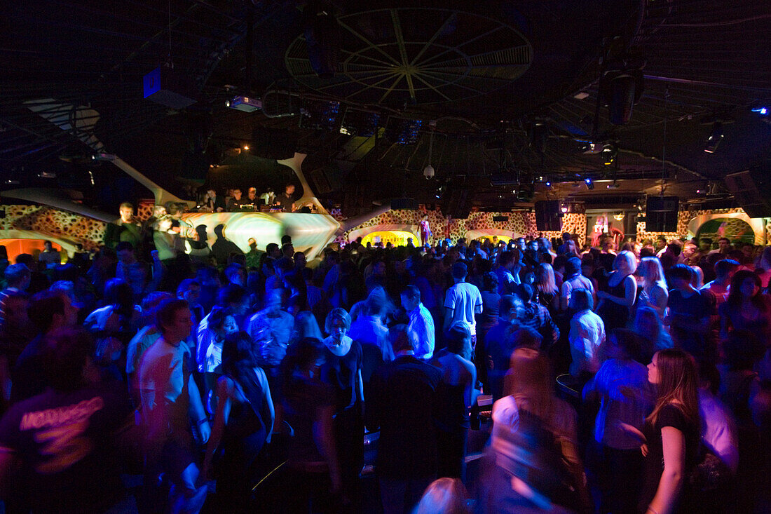 Dance Floor in The Cocoon Club, Frankfurt, Hesse, Germany